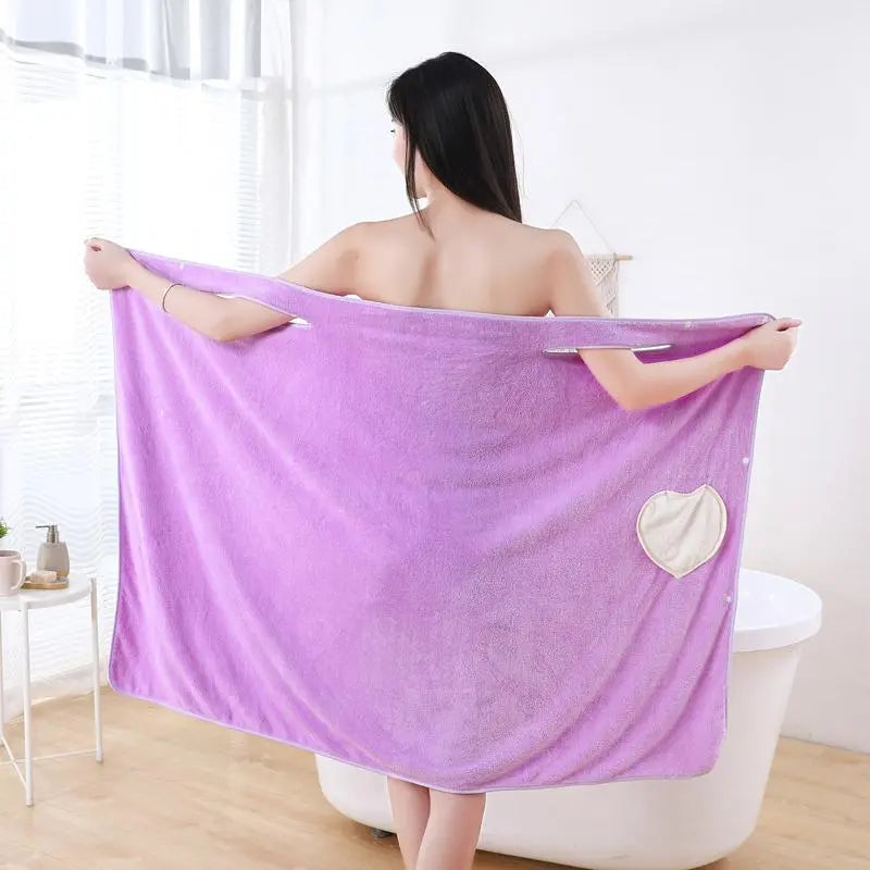Robe peignoir de bain