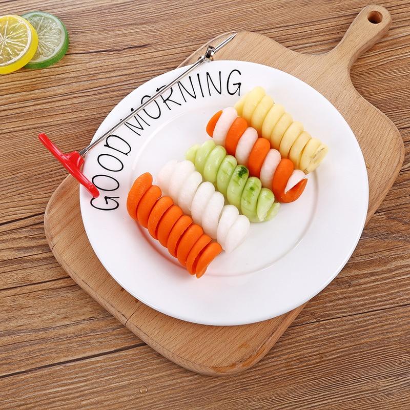 Couteau Spiral à fruits et légumes